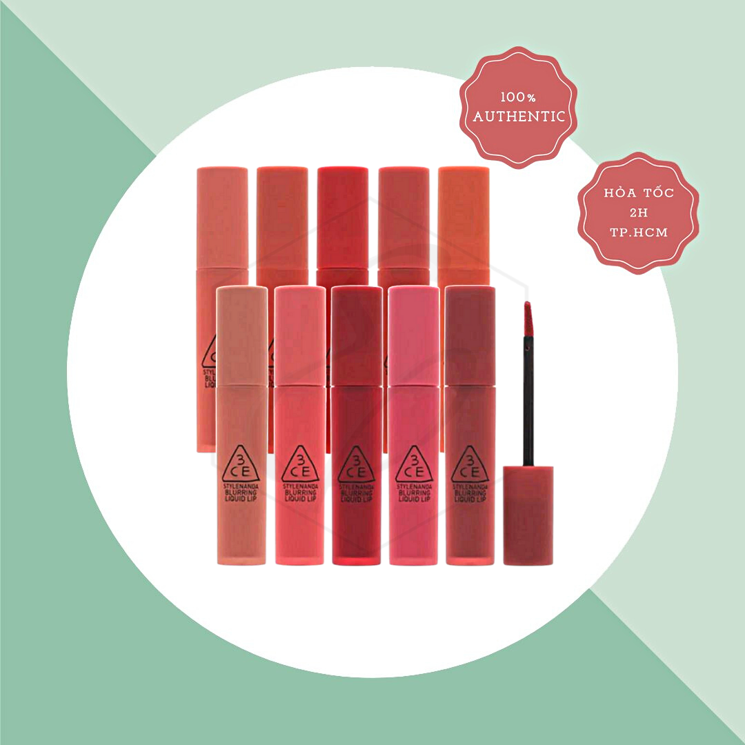Son Kem Lì 3CE Blurring Liquid Lip